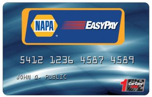 NAPA EasyPay card